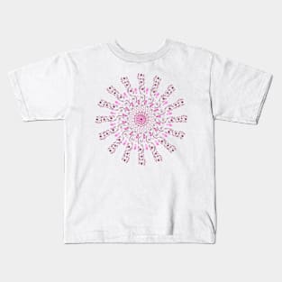 Pink mandala Kids T-Shirt